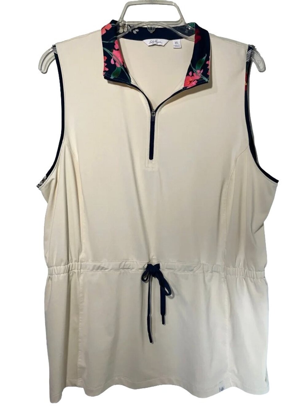Lady Hagen Sleeveless Cinched Golf Polo Size XL